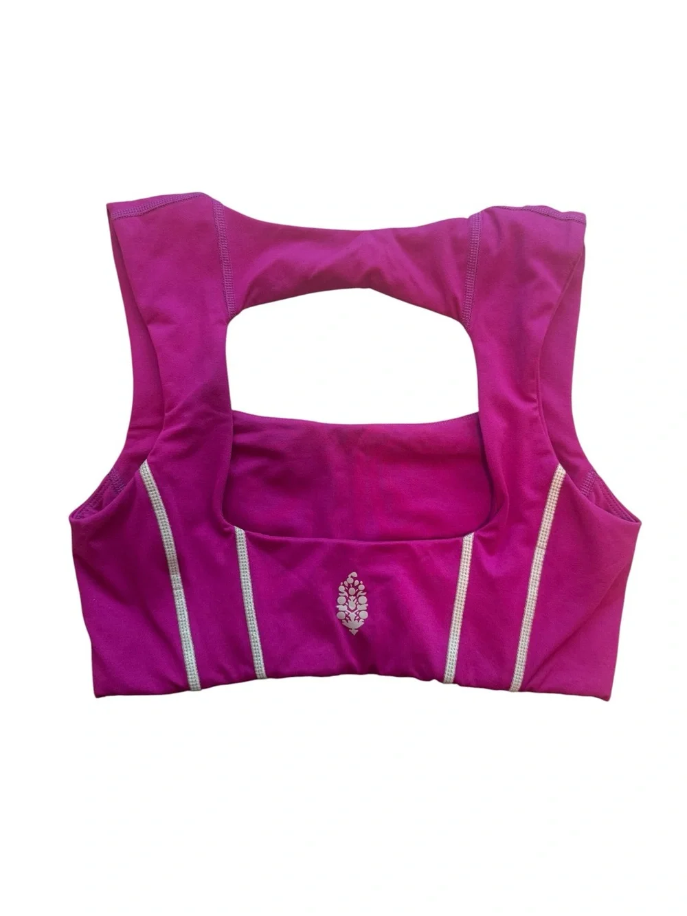 Free People Movement You’re A Peach Sports Bra in Berry Blitz